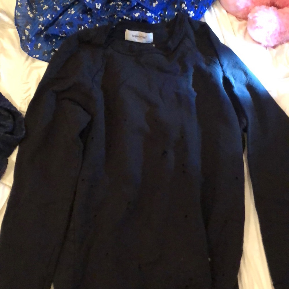 soulcyle workout long sleeve top